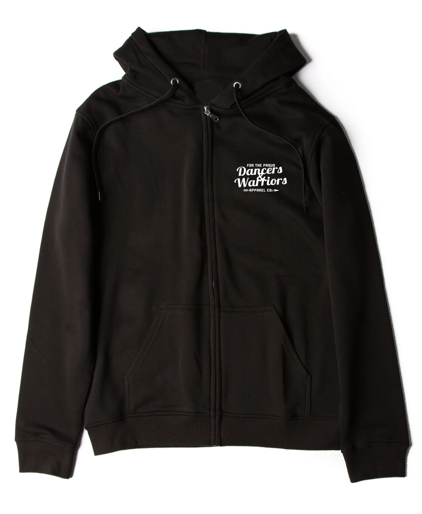 Dancers Warriors Apparel Classic Logo Zip Up Hoodie Dancers